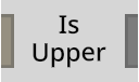 'Is Upper' LogiX node