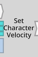 'Set Character Velocity' LogiX node